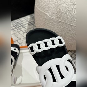 Версия высшего качества HERMES 24/ Новые сандалии Pig Nose Санда