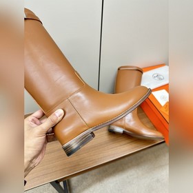 Hermès Kelly Jumping ботинки с застежкой-крючком, высшая версия. 
