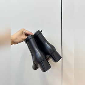 Hermes H Новая модель Hermes Ботильоны на высоком каблуке с квадр