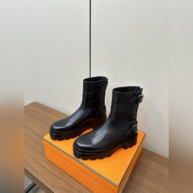 Hermes H Новая модель Hermes Ботинки на каблуке с застежкой-молни
