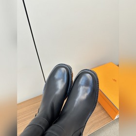 Hermes H Новая модель Hermes Ботинки на каблуке с застежкой-молни