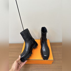Hermes H Новая модель Hermes Ботинки на каблуке с застежкой-молни