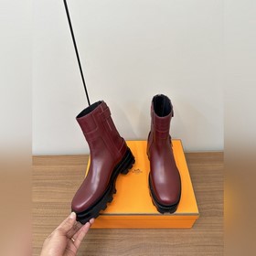 Hermes H Новая модель Hermes Ботильоны на каблуке с застежкой-мол