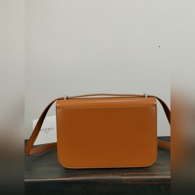 Оригинальная кожа NEW IN, коричневый Goya Шелковая кожаная сумка 
