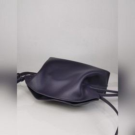 Подлинный мини-сумочка темно-фиолетового цвета Loewe mini 11046s