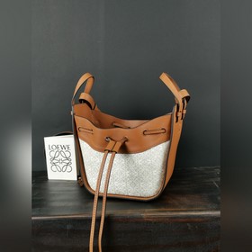 Оригинальная кожа 246s с вышивкой, коричневый miniHammock Loewe