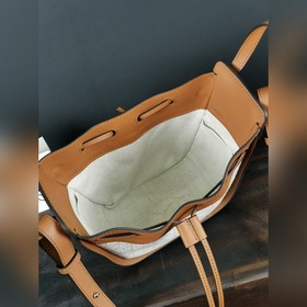 Оригинальная кожа 246s с вышивкой, коричневый miniHammock Loewe