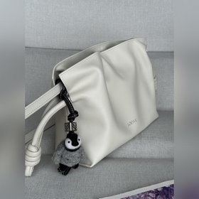 Оригинальная кожа, новое тиснение логотипа, соленая белизна Сумка