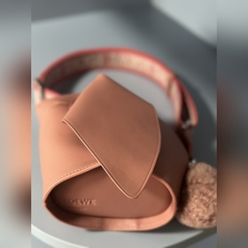 Оригинальная кожа Сумка Loewe Rabbit В наличии Модель 1008 с ш
