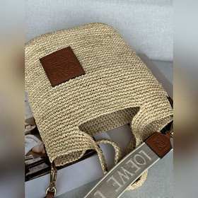 Оригинальная кожа с широкой коричневой тесьмой Сумка-слит из коко