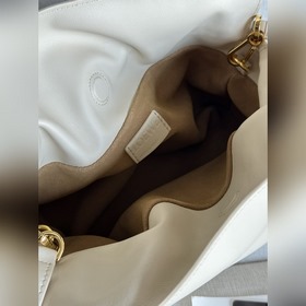 Оригинальная кожа Loewe мини, белый Flamenco, также известная как