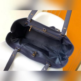 Высококачественная сумка M46812 в цвете «пламенный синий» из кожи