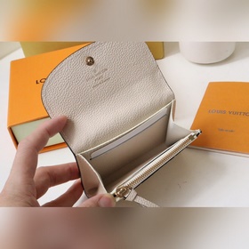M81445 Портмоне Rosari из кожи Monogram Unplant с тиснением виде