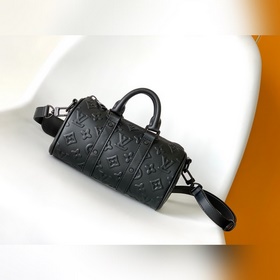 Высококачественная оригинальная сумка M57960 черного цвета с рель