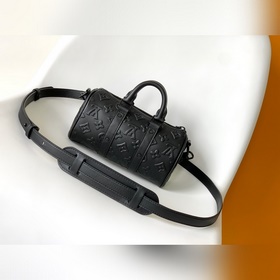 Высококачественная оригинальная сумка M57960 черного цвета с рель