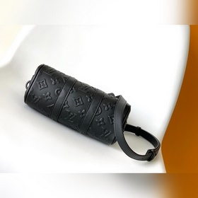 Высококачественная оригинальная сумка M57960 черного цвета с рель