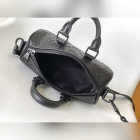 Высококачественная оригинальная сумка M57960 черного цвета с рель