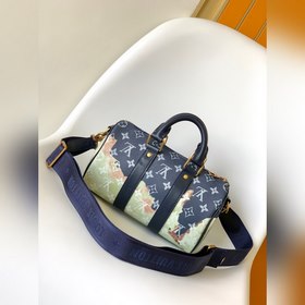 M46804 Синий пламя Мужская сумка-подушка из серии KEE ALL BANDOUL