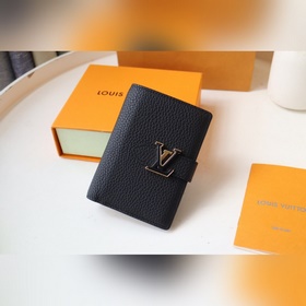 Короткий кошелек LV Vertical M81561 Черный В этом изделииспользов