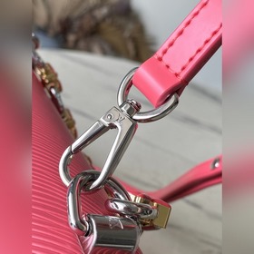 Высококачественная подделка M24042 розовый. Сумка Twist MM LV Blo