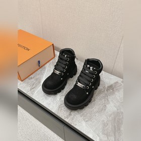 Луи Виттен высокие кожаные ботинки с толстой подошвой для пар, мо