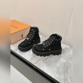 Луи Виттен высокие кожаные ботинки с толстой подошвой для пар, мо