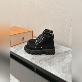 Луи Виттен высокие кожаные ботинки с толстой подошвой для пар, мо