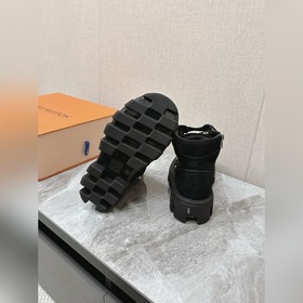 Луи Виттен высокие кожаные ботинки с толстой подошвой для пар, мо
