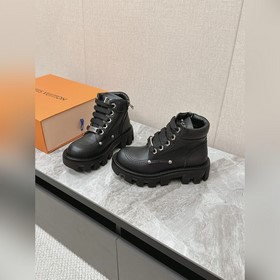 Луи Виттен высокие кожаные ботинки с толстой подошвой для пар, мо