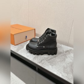 Луи Виттен высокие кожаные ботинки с толстой подошвой для пар, мо