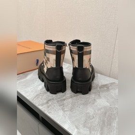 Луи Виттен высокие кожаные ботинки с толстой подошвой для пар, мо