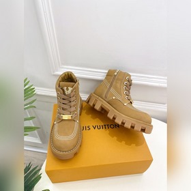 LV Louis Vuitton L-серия Donkey 24ss осень-зима CHECKER серия бот
