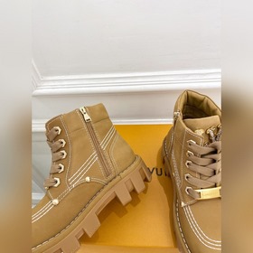 LV Louis Vuitton L-серия Donkey 24ss осень-зима CHECKER серия бот