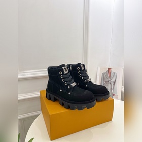 LV Louis Vuitton L-серия Donkey 24ss осень-зима CHECKER серия бот