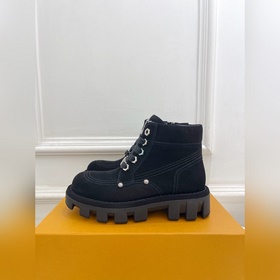 LV Louis Vuitton L-серия Donkey 24ss осень-зима CHECKER серия бот