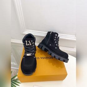 LV Louis Vuitton L-серия Donkey 24ss осень-зима CHECKER серия бот