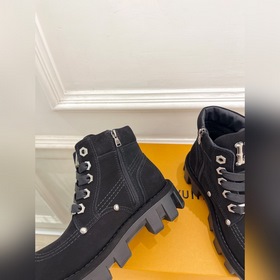LV Louis Vuitton L-серия Donkey 24ss осень-зима CHECKER серия бот
