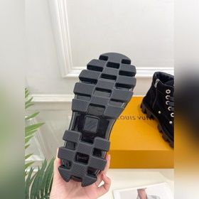 LV Louis Vuitton L-серия Donkey 24ss осень-зима CHECKER серия бот