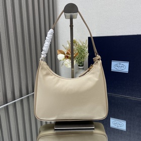 【Высочайшее качество】 Новейшая модная сумка Prada с золотыми мета