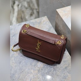 Подлинный niki_28cm, кофейный цвет с рисунком слона и золотой зас