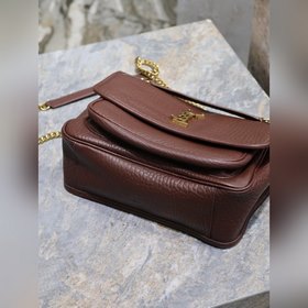 Подлинный niki_28cm, кофейный цвет с рисунком слона и золотой зас