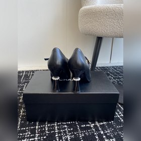 Chanel 24 новинка, туфли с квадратным носком, тонким каблуком и б