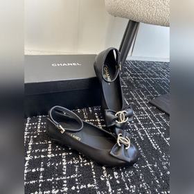 Chanel 24ss балетки, изготовленные по оригинальному лекалу, Chane