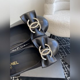 Chanel 24ss балетки, изготовленные по оригинальному лекалу, Chane