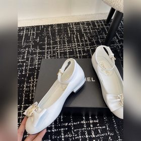 Chanel 24ss балетки, изготовленные по оригинальному лекалу, Chane