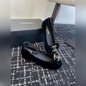 Chanel 24ss балетки, изготовленные по оригинальному лекалу, Chane