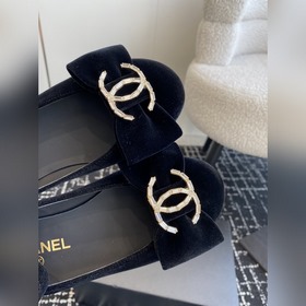 Chanel 24ss балетки, изготовленные по оригинальному лекалу, Chane