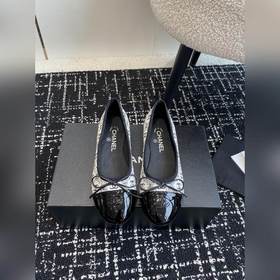 Chanel 24ss балетки, изготовленные по оригинальному лекалу, с кла