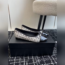 Chanel 24ss балетки, изготовленные по оригинальному лекалу, с кла