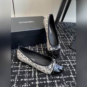 Chanel 24ss балетки, изготовленные по оригинальному лекалу, с кла